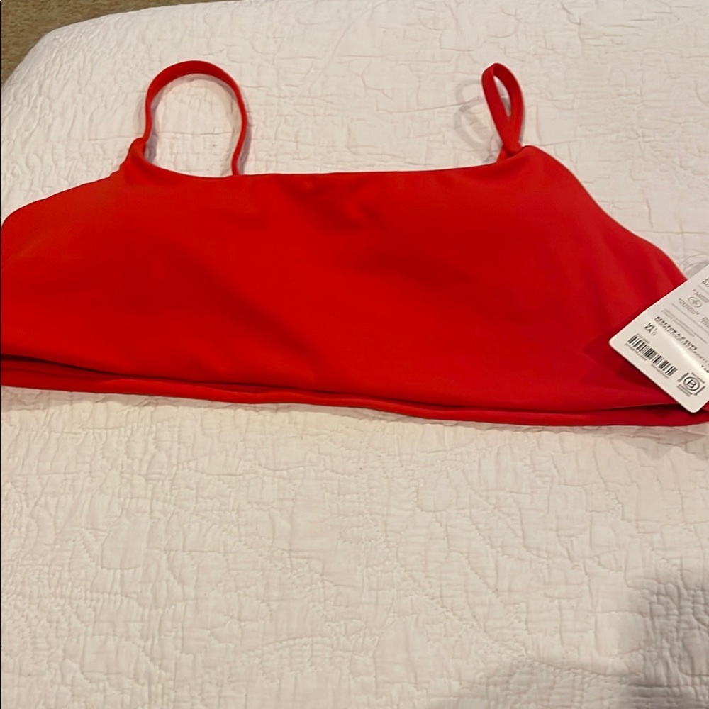 NWT: Athleta scoop bikini top